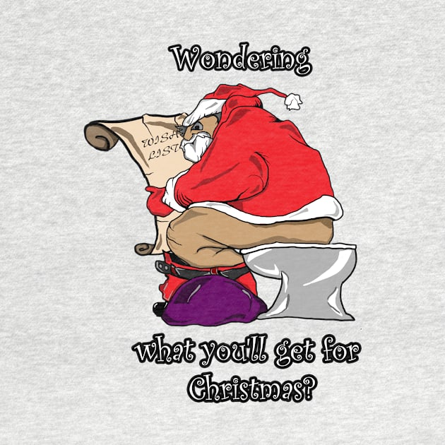 Funny Santa by mephobiadesigns